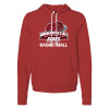 Thumbnail image for  Bella + Canvas Red Fleece Hood