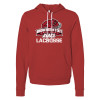 Thumbnail image for  Bella + Canvas Red Fleece Hood