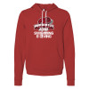 Thumbnail image for  Bella + Canvas Red Fleece Hood