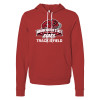 Thumbnail image for  Bella + Canvas Red Fleece Hood