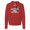 Thumbnail image for  Bella + Canvas Red Fleece Hood