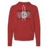 Thumbnail image for  Bella + Canvas Red Fleece Hood