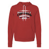 Thumbnail image for  Bella + Canvas Red Fleece Hood
