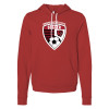 Thumbnail image for  Bella + Canvas Red Fleece Hood