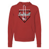 Thumbnail image for  Bella + Canvas Red Fleece Hood