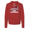 Thumbnail image for  Bella + Canvas Red Fleece Hood