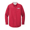 Thumbnail image for  Red Twill Button Down Long Sleeve