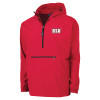 Thumbnail image for  Charles River Womens Red Pack N Go Pullover Jacket