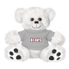 Thumbnail image for  Plush Big Paw 8 1/2 inch White Bear w/Grey Shirt
