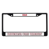 Thumbnail image for  Dad Metal License Plate Frame in Black