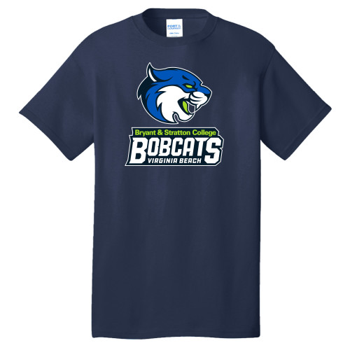  Extended Navy T Shirt - B&SC Bobcats Virginia Beach - PLUS