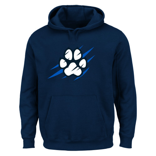  Extended Navy Hoodie - B&SC - Blue Paw - PLUS