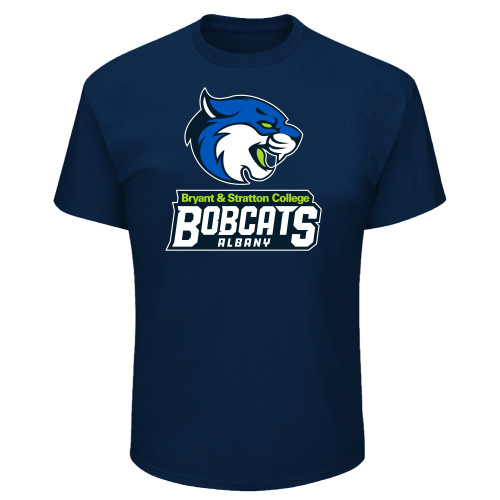 Tall Navy T Shirt - B&SC Bobcats Albany - PLUS