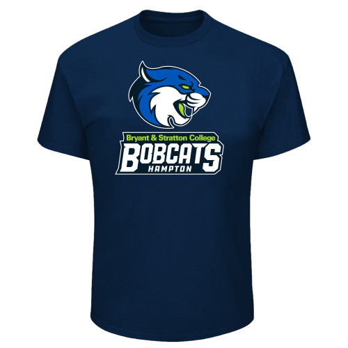  Tall Navy T Shirt - B&SC Bobcats Hampton - PLUS