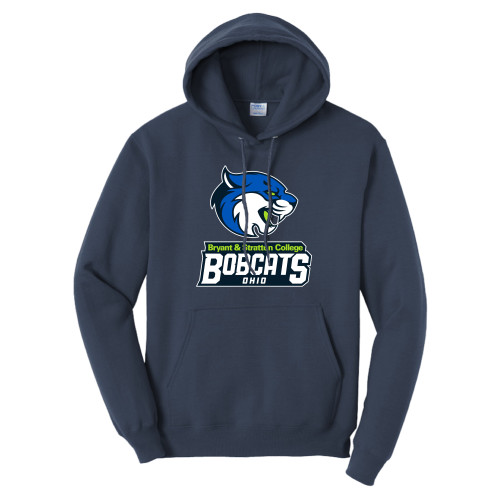  Tall Navy Fleece Hoodie - B&SC Bobcats Ohio - PLUS
