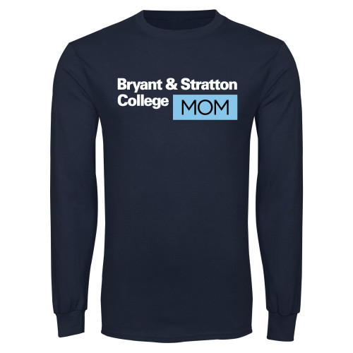  Navy Long Sleeve T Shirt - B&SC Mom