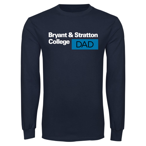  Navy Long Sleeve T Shirt - B&SC Dad