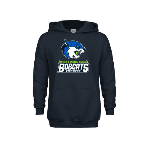  Youth Navy Fleece Hoodie - B&SC Bobcats Richmond