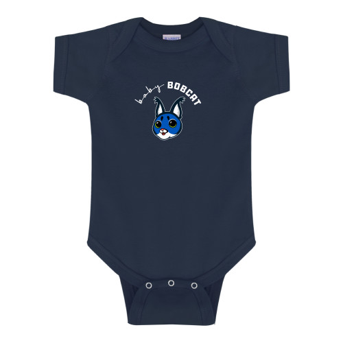  Navy Infant Onesie - B&SC - Baby Bobcat