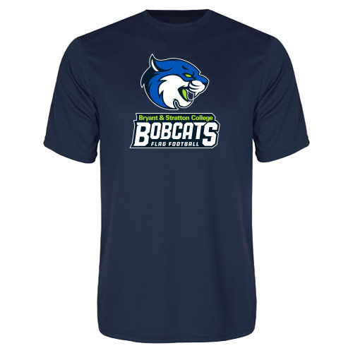  Navy Performance Tee - B&SC Bobcats Flag Football