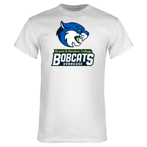  White T Shirt - B&SC Bobcats Syracuse