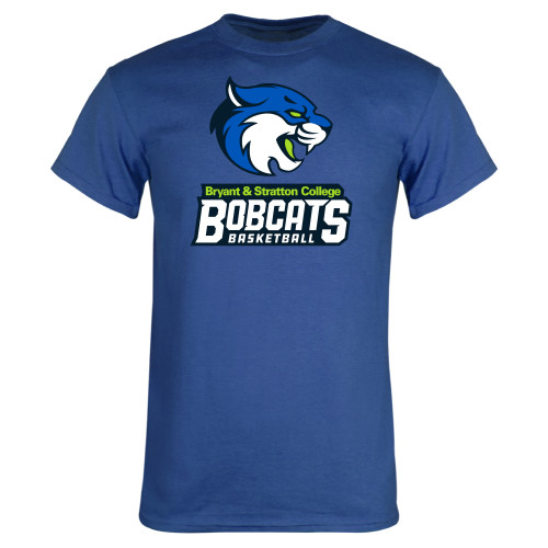  Royal T Shirt - B&SC Bobcats Basketball
