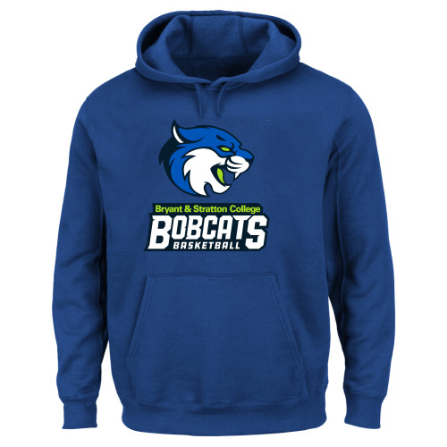  Extended Royal Hoodie - B&SC Bobcats Basketball - PLUS
