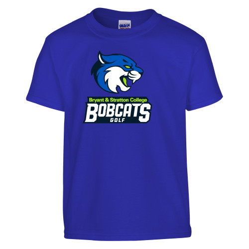  Youth Royal T Shirt - B&SC Bobcats Golf