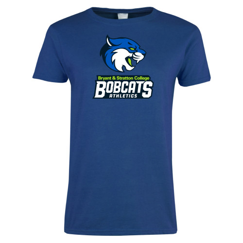  Womens Royal Short Sleeve Tee - B&SC Bobcats Athletics