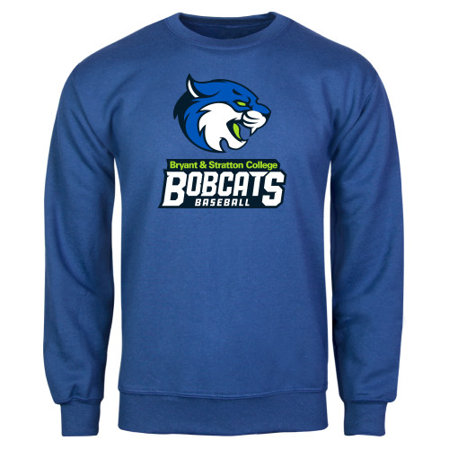  Royal Fleece Crew - B&SC Bobcats Baseball