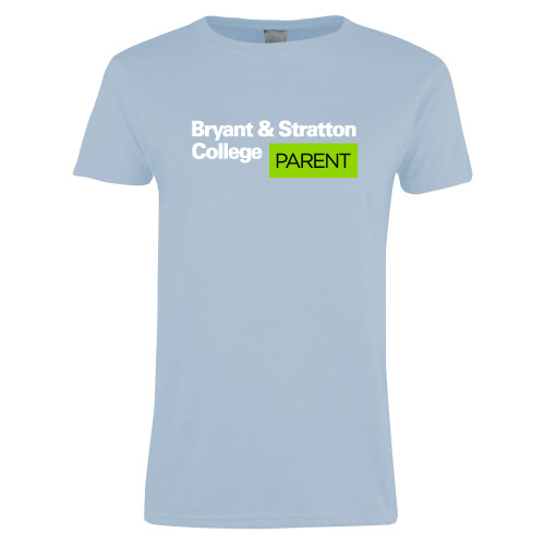  Womens Light Blue Short Sleeve Tee - B&SC Parent