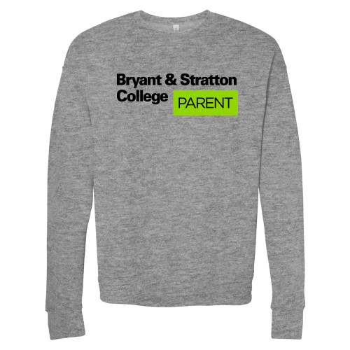  Bella + Canvas Heather Grey Fleece Crew - B&SC Parent