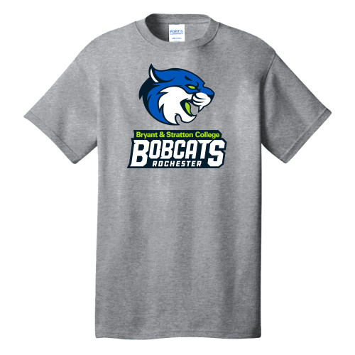  Extended Athletic Heather T Shirt - B&SC Bobcats Rochester - PLUS