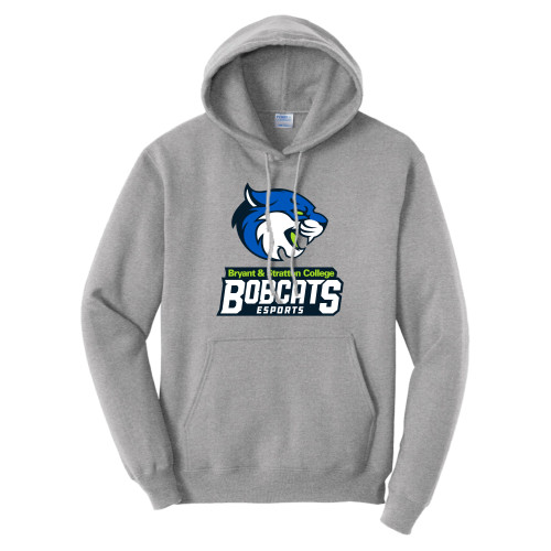  Tall Athletic Heather Fleece Hoodie - B&SC Bobcats ESports - PLUS
