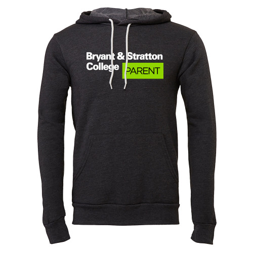  Bella + Canvas Dark Grey Heather Fleece Hood - B&SC Parent