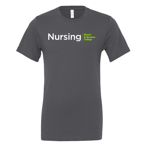  Bella + Canvas Asphalt Jersey Cotton T Shirt - B&SC Nursing
