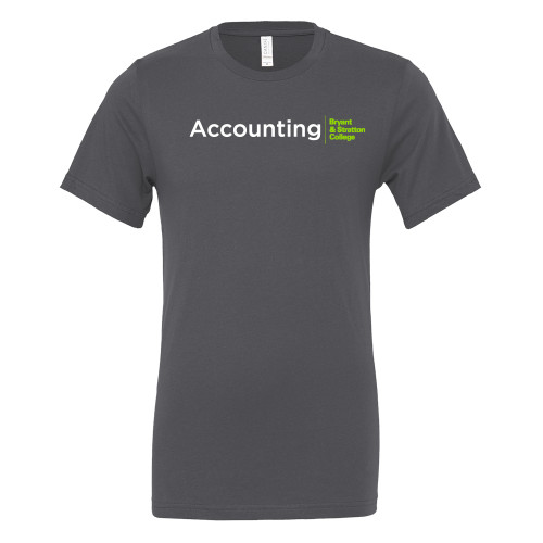  Bella + Canvas Asphalt Jersey Cotton T Shirt - B&SC Accounting