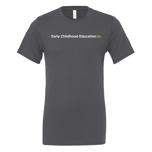 Bella + Canvas Asphalt Jersey Cotton T Shirt - B&SC Early Childhood Education