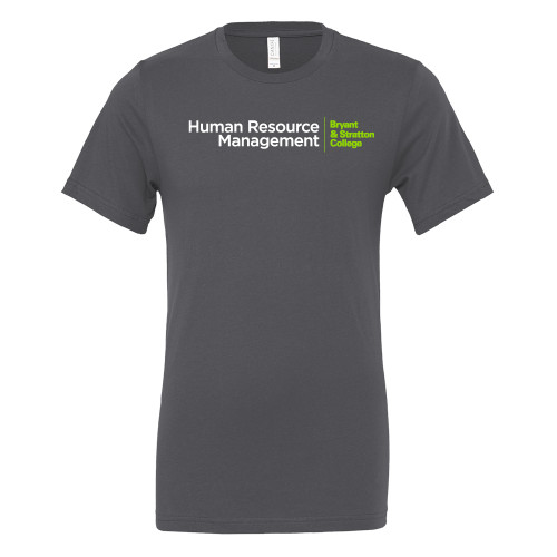  Bella + Canvas Asphalt Jersey Cotton T Shirt - B&SC Human Resource Management
