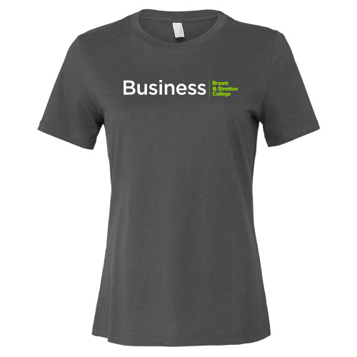  Bella + Canvas Womens Asphalt Relaxed Cotton T Shirt - B&SC Business