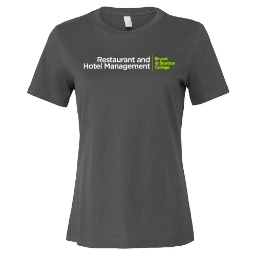  Bella + Canvas Womens Asphalt Relaxed Cotton T Shirt - B&SC Restaurant  and Hotel Management