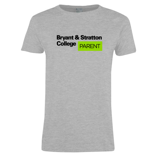  Womens Grey Short Sleeve Tee - B&SC Parent