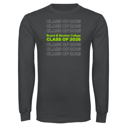  Charcoal Long Sleeve T Shirt - B&SC Class of 2026