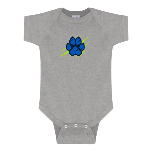  Grey Infant Onesie - B&SC - Blue Paw