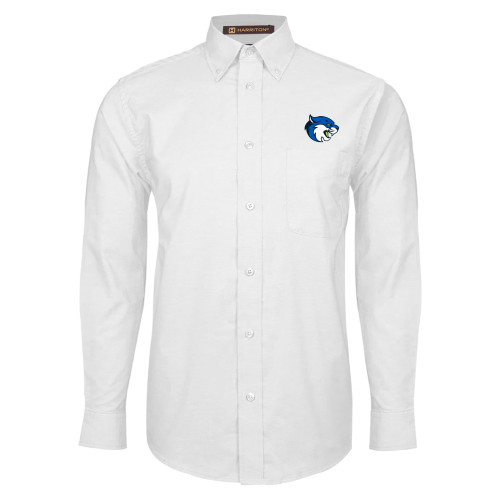  White Oxford Long Sleeve Shirt - B&SC - Bobcat