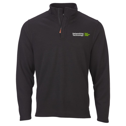  Boxercraft Black Sullivan 1/4 Zip - B&SC Networking Technology