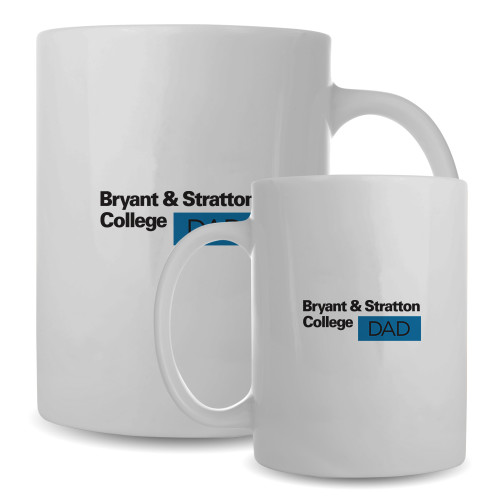  Full Color White Mug 15oz - B&SC Dad