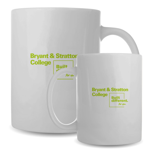  Full Color White Mug 15oz - B&SC - Built Different