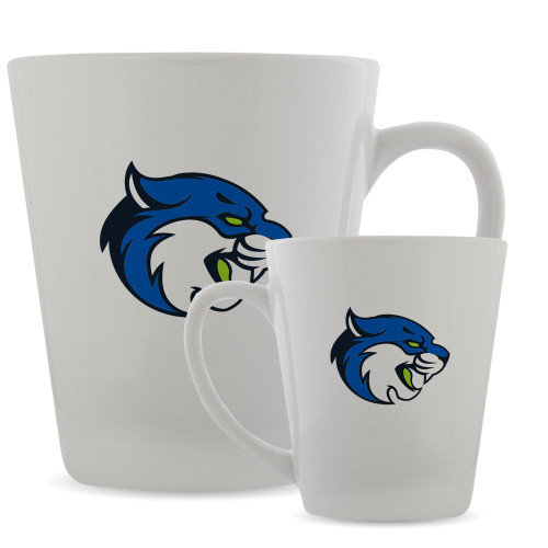  Full Color Latte Mug 12oz - B&SC - Bobcat Head