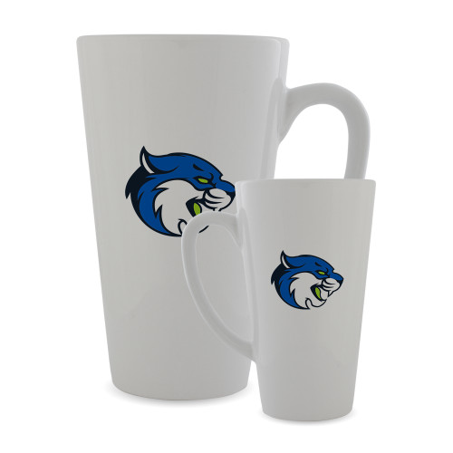  Full Color Latte Mug 17oz - B&SC - Bobcat Head